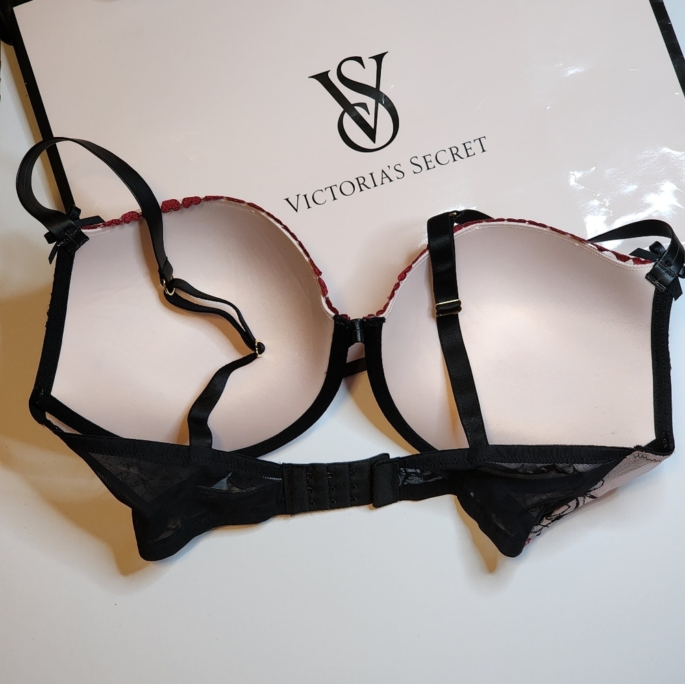 Victoria's Secret Love Letter Embroidery Bra - Picture 6 of 9